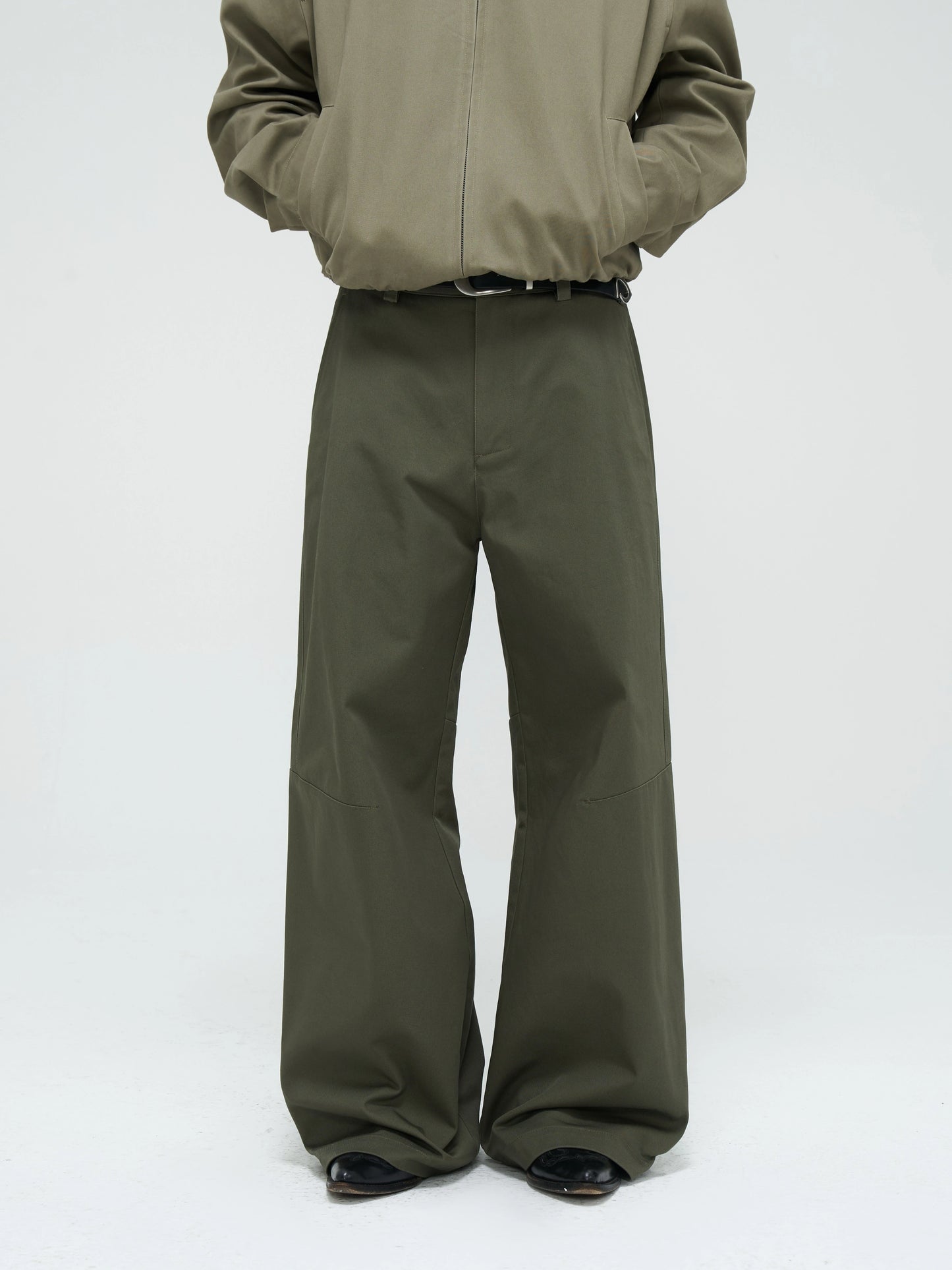 3D Cut Deconstructed Casual Pants