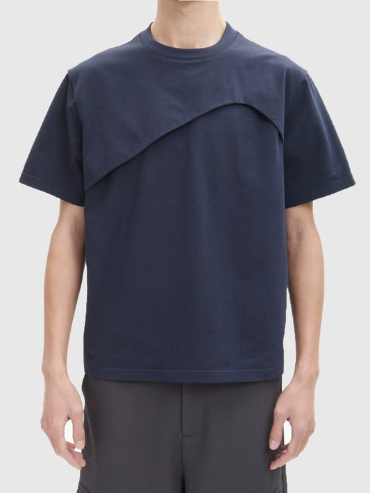 Panelled Short Sleeve T-shirt
