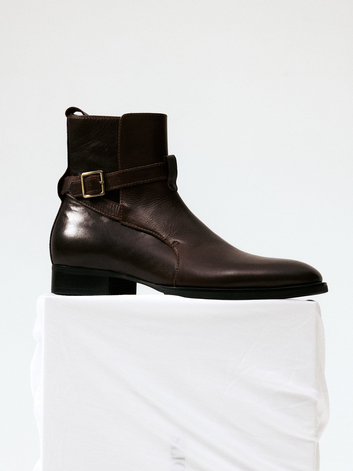 Wrap Strap Ankle Boots