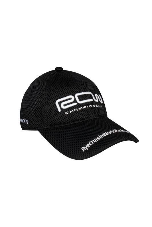 MESH RACING SPORT EMBROIDERY CURVED CAP
