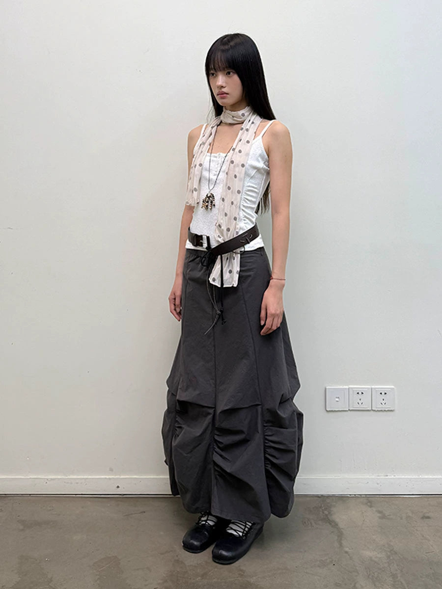 Camisole Pleated Vest