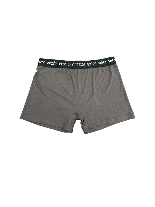 ACETATE TENCEL PIT STRIPED BOXER PANTS