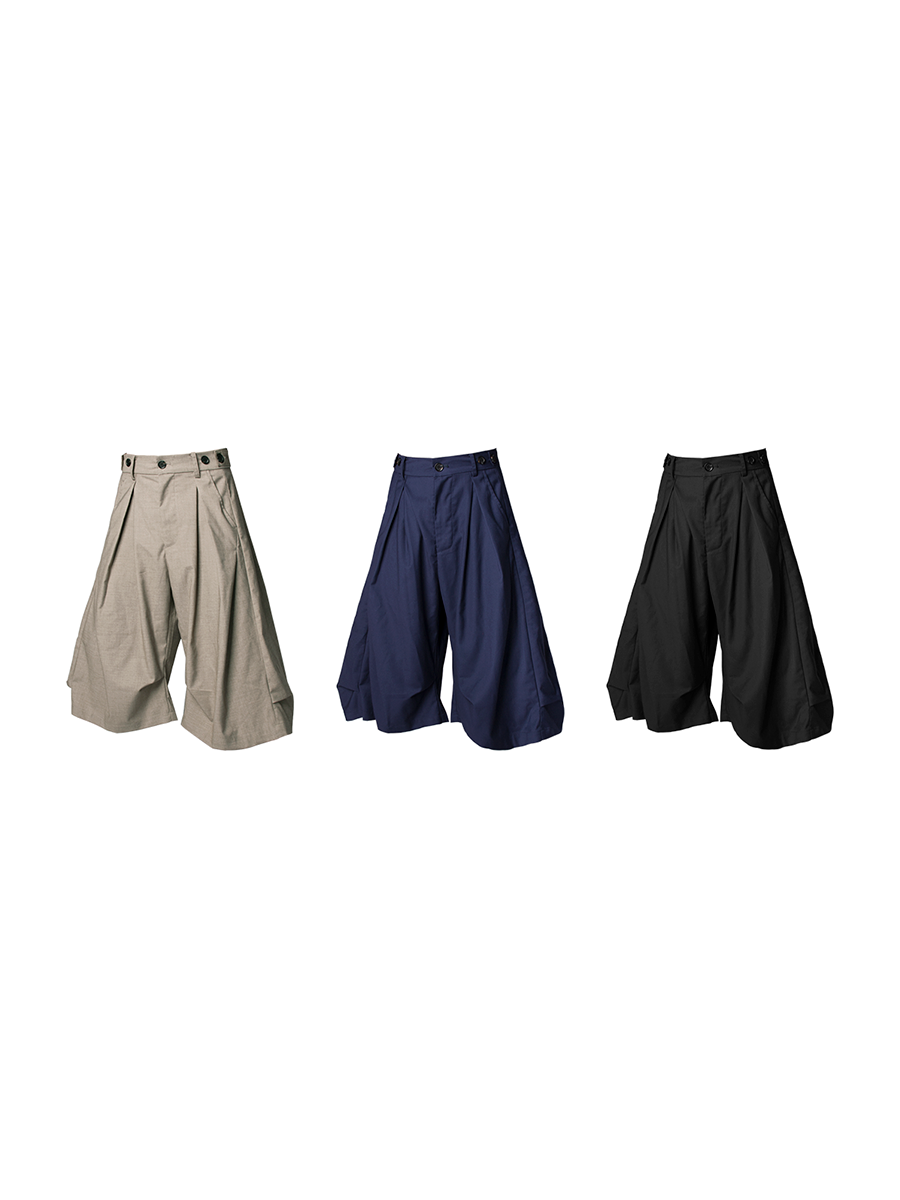 Drape Cropped Trouser