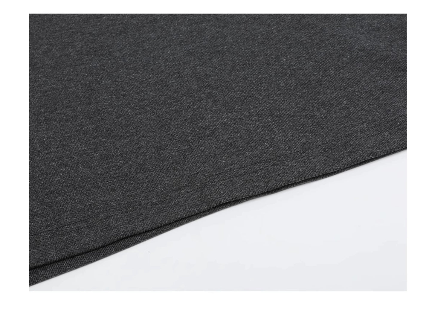 Jump neck knit T-shirt
