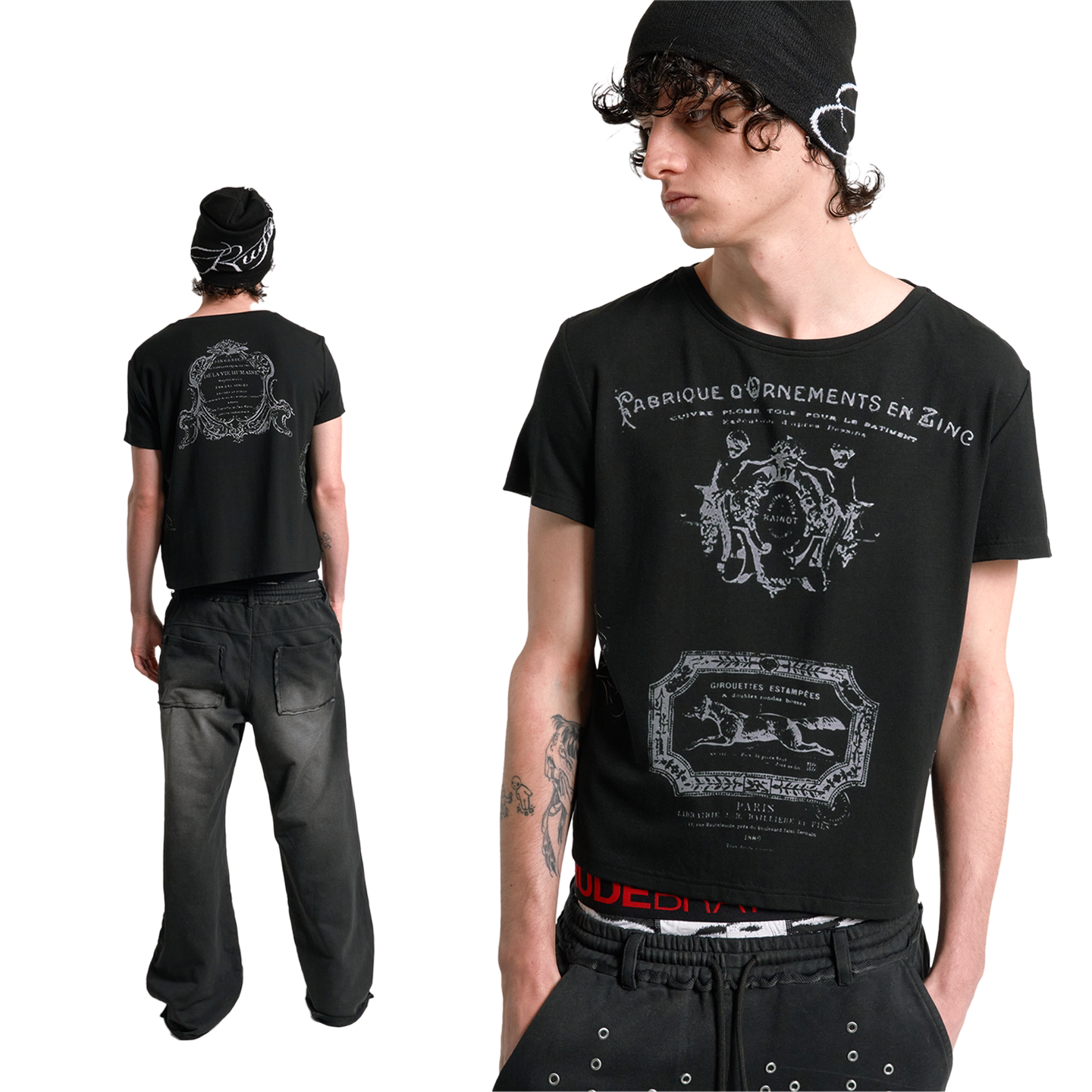 Engraving Marrk short sleeve T-shirt