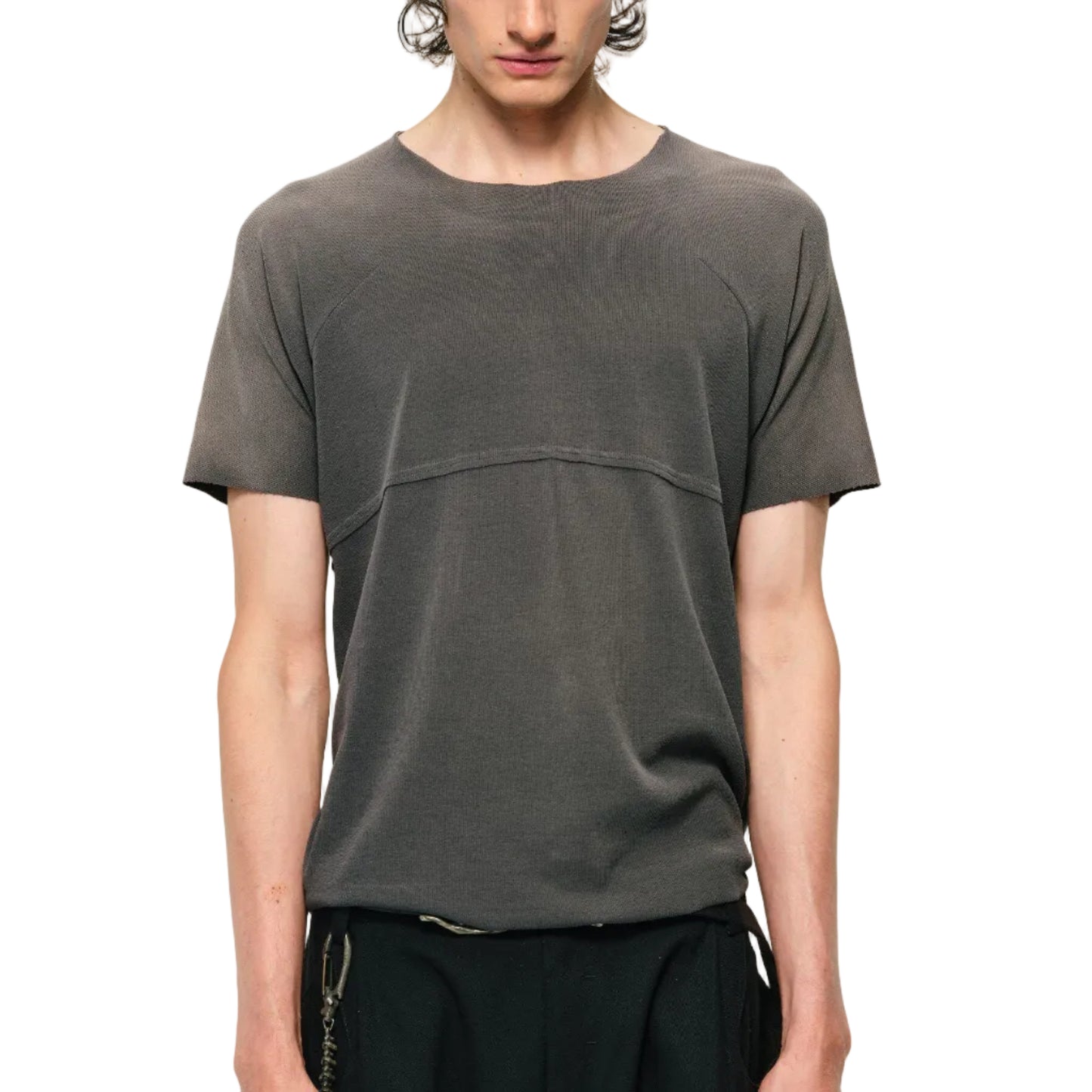 Inverted Triangle Fitted Faded Short-Sleeve Tee
