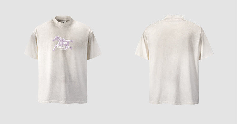Loose heavy short sleeve tee