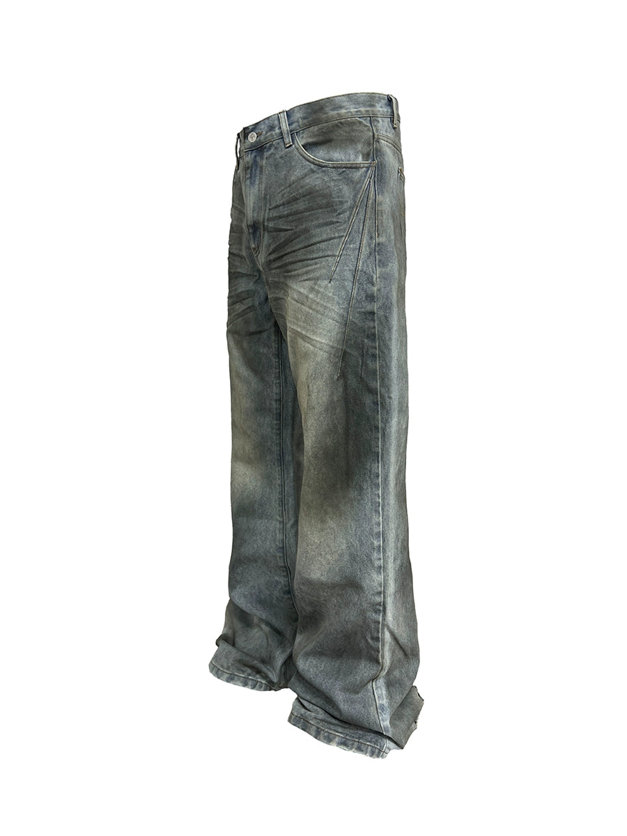 Heavy Oil Stained Jeans