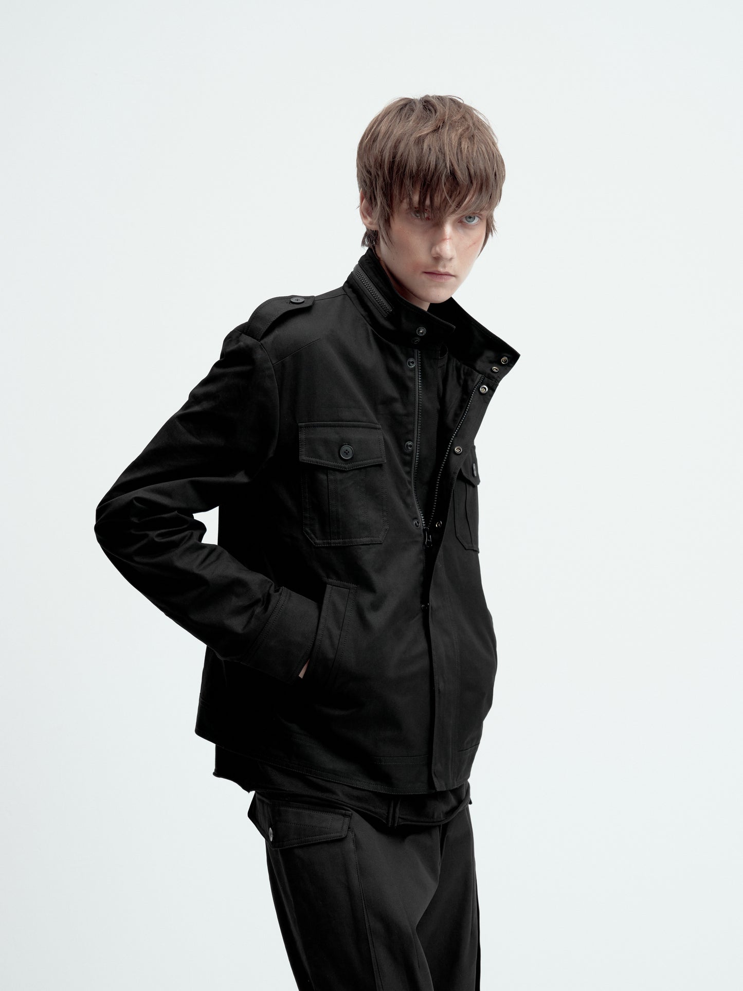 M65 shooting zipper jacket