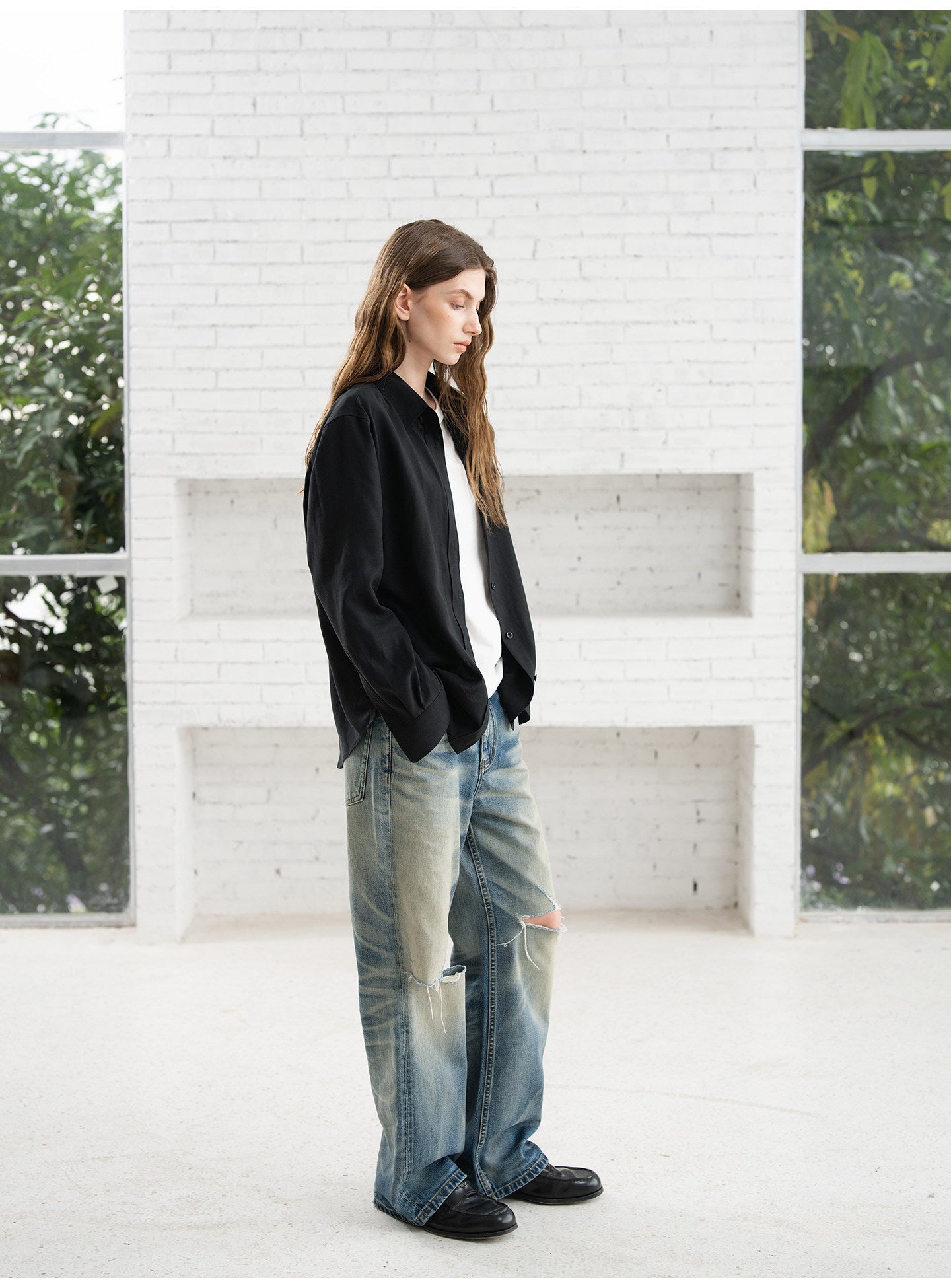 Cloisonné Laser Jeans