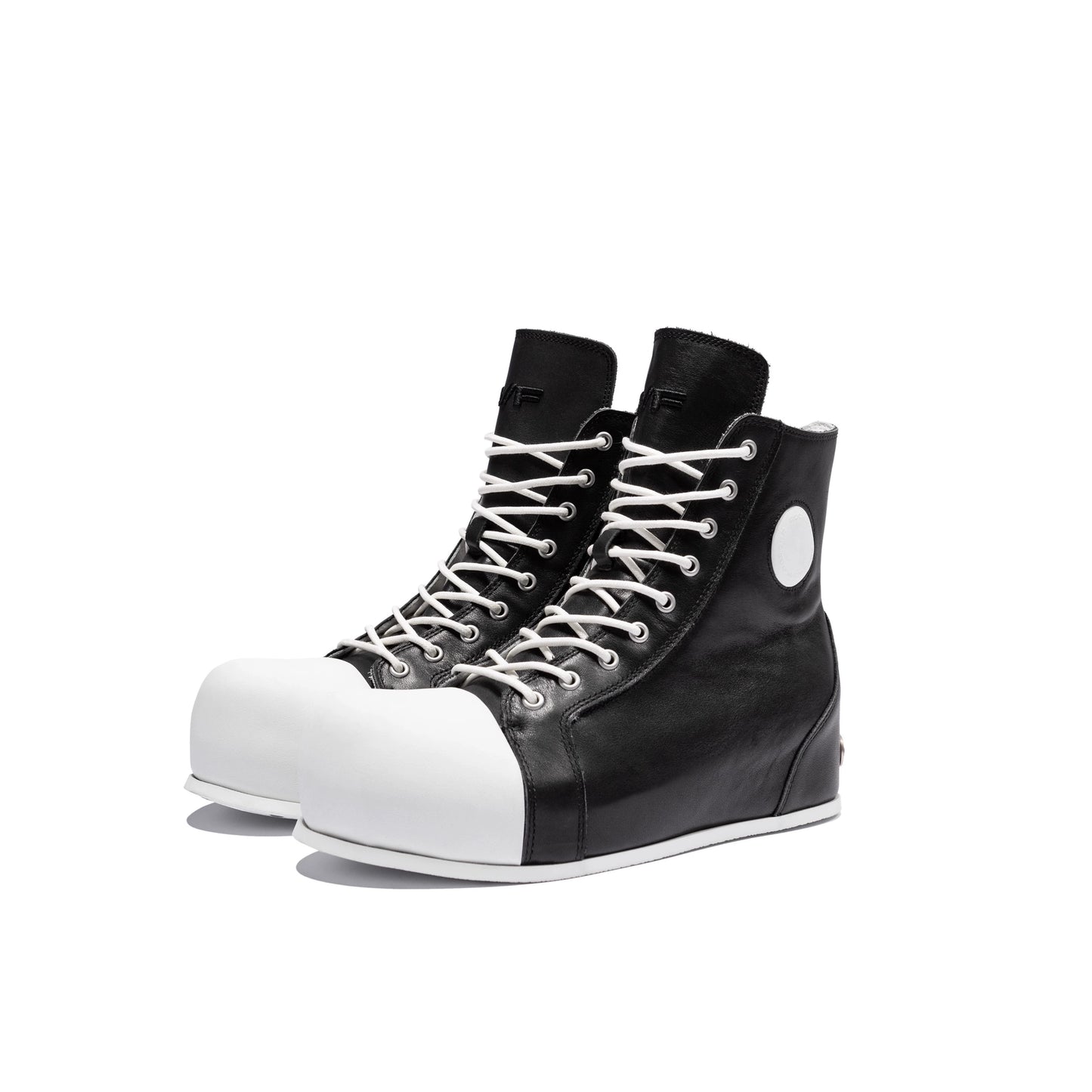 ROCKSTA X FVVO leather suede platform shoes