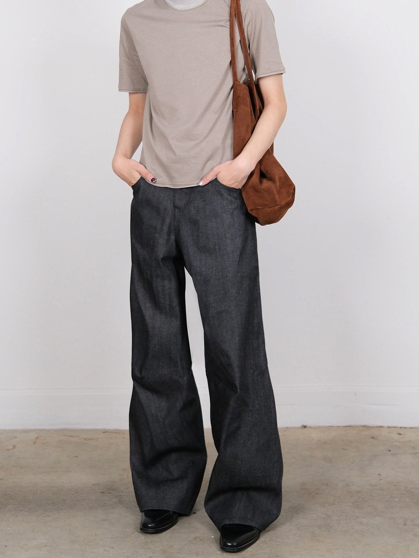 Embroidered Flare Pants