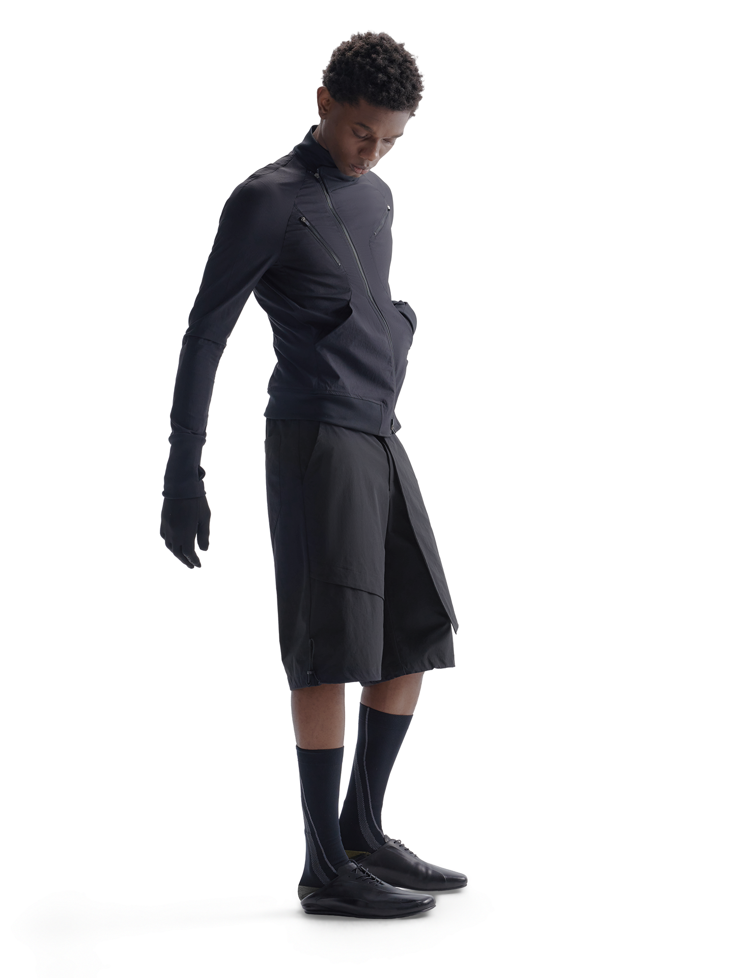Splash-Resistant Tailored Shorts