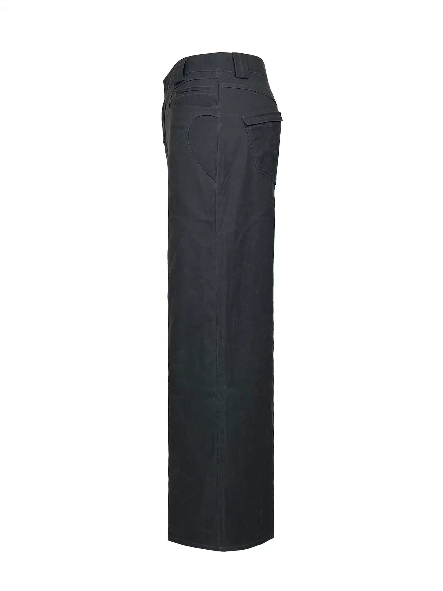 Oil Wax Vintage Canvas Heavy Cargo Pants