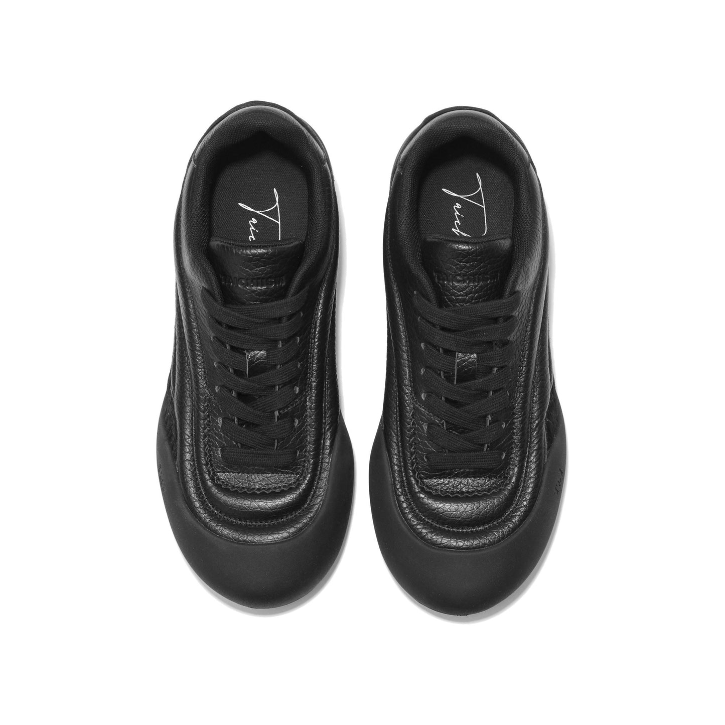 Cowhide Curve Stray Shoes