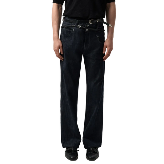 Double Waisted Denim Jeans