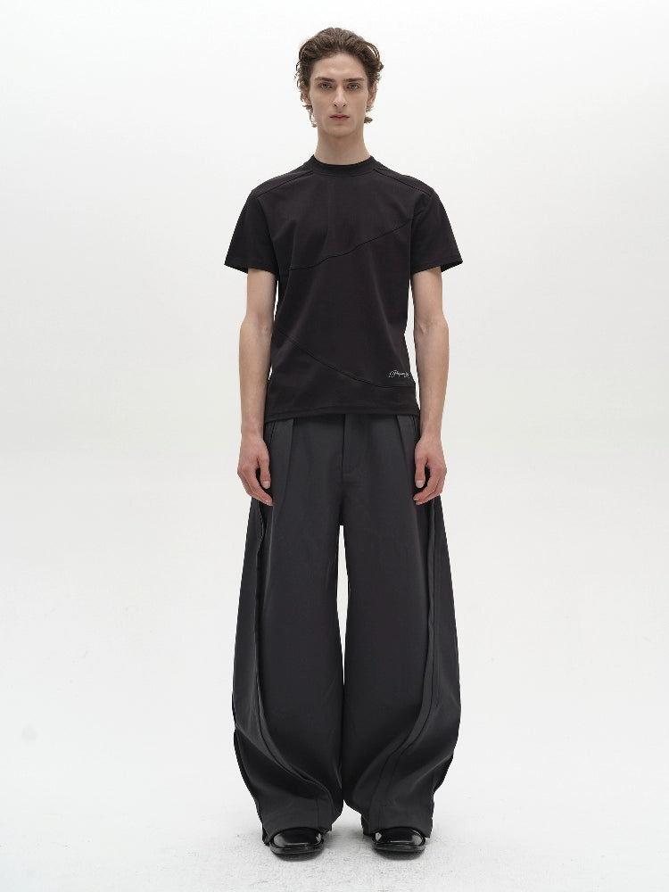 Deconstructed 3D Short Sleeve T-shirt