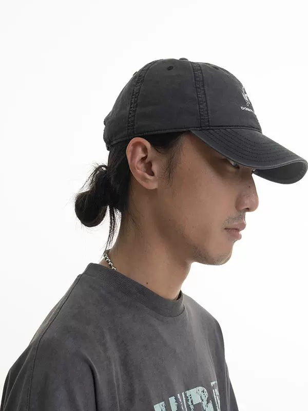 undermine Text Embroidered Cap