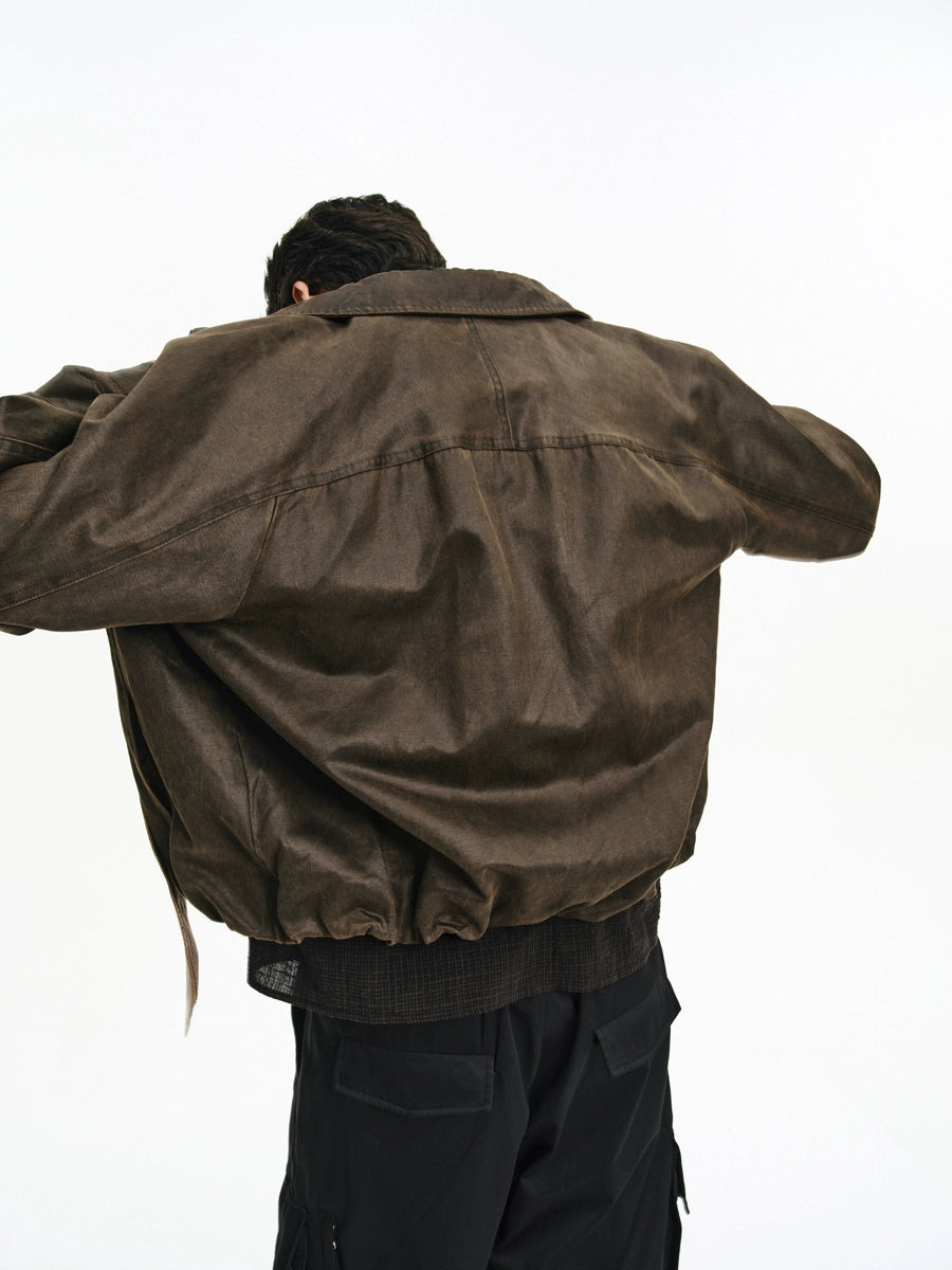 Wax Leather Hill Jacket