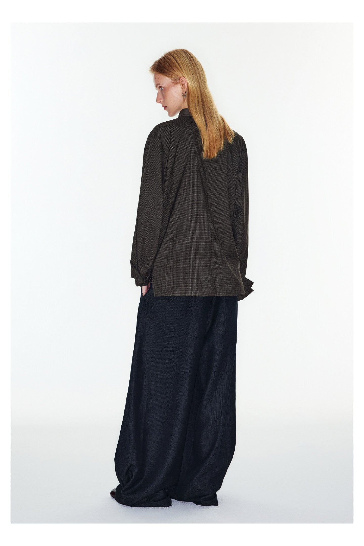 Loose banana denim pants