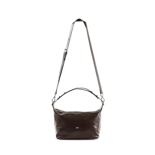 Wax Leather Hand Bag