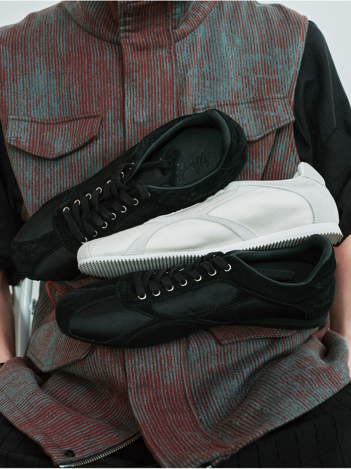 "Orca" Suede Patchwork German Training Shoes