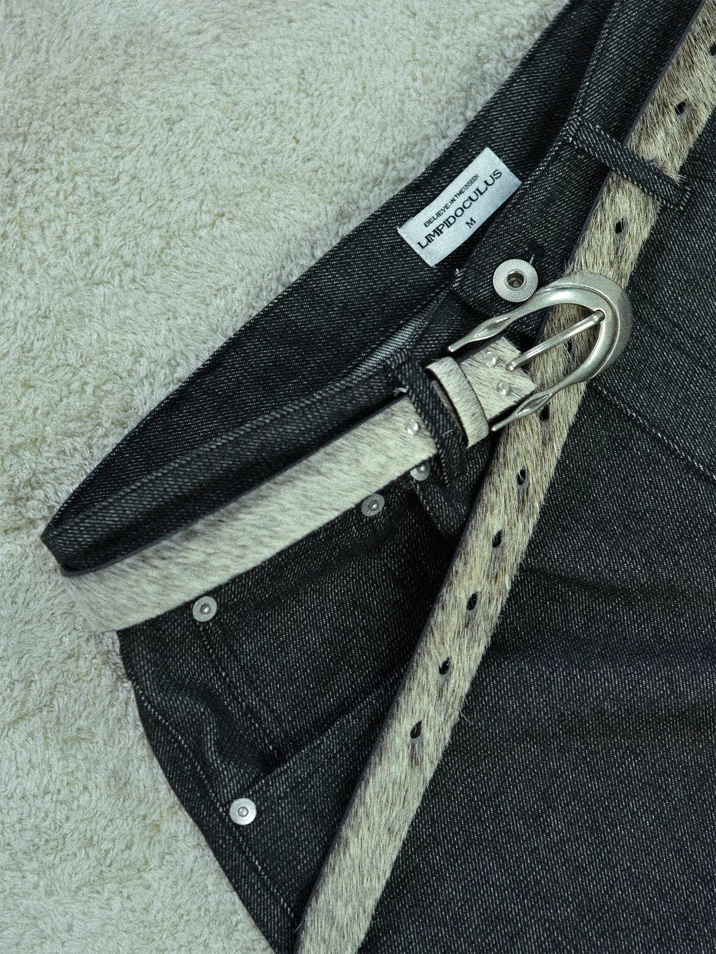 LIMPIDOCULUS Real Horsehair Belt