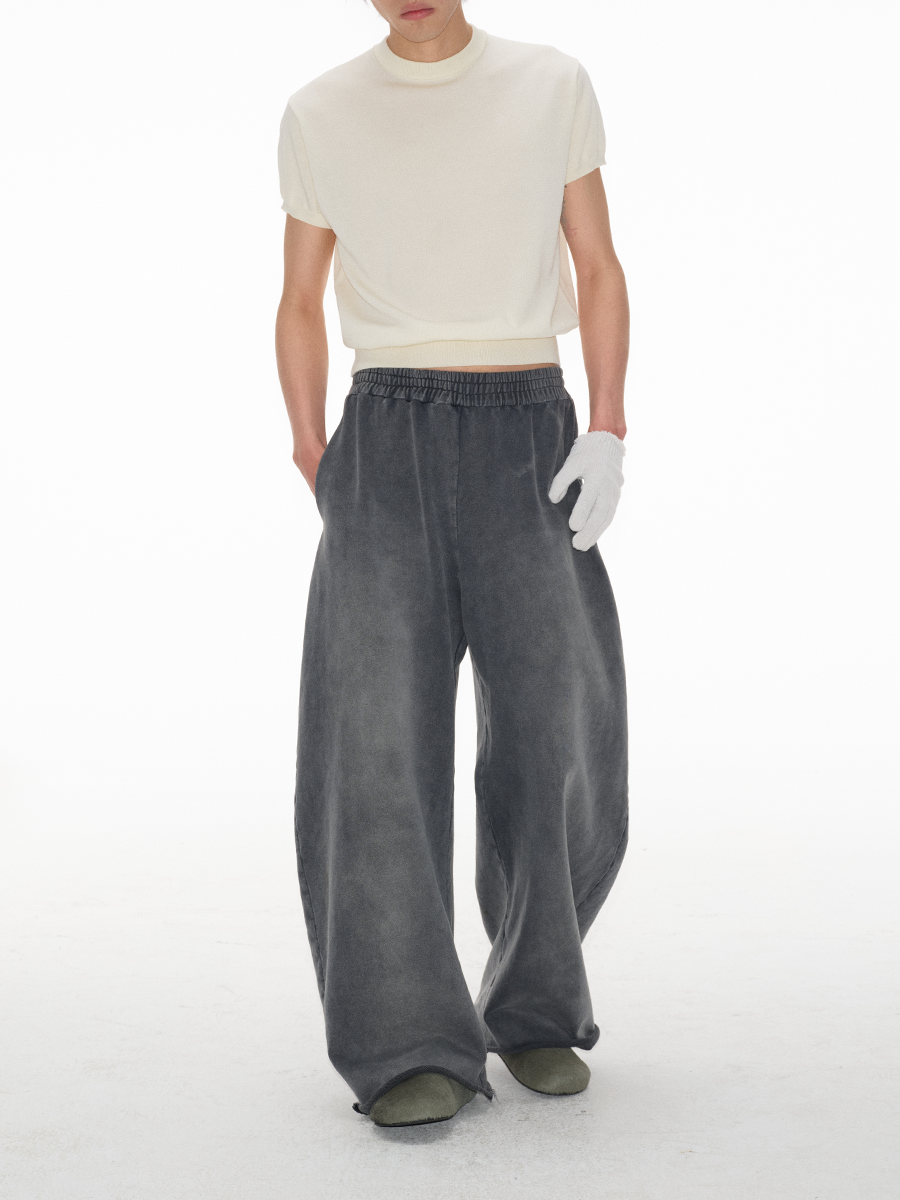 Faded Washed Cocoon Sweatpants