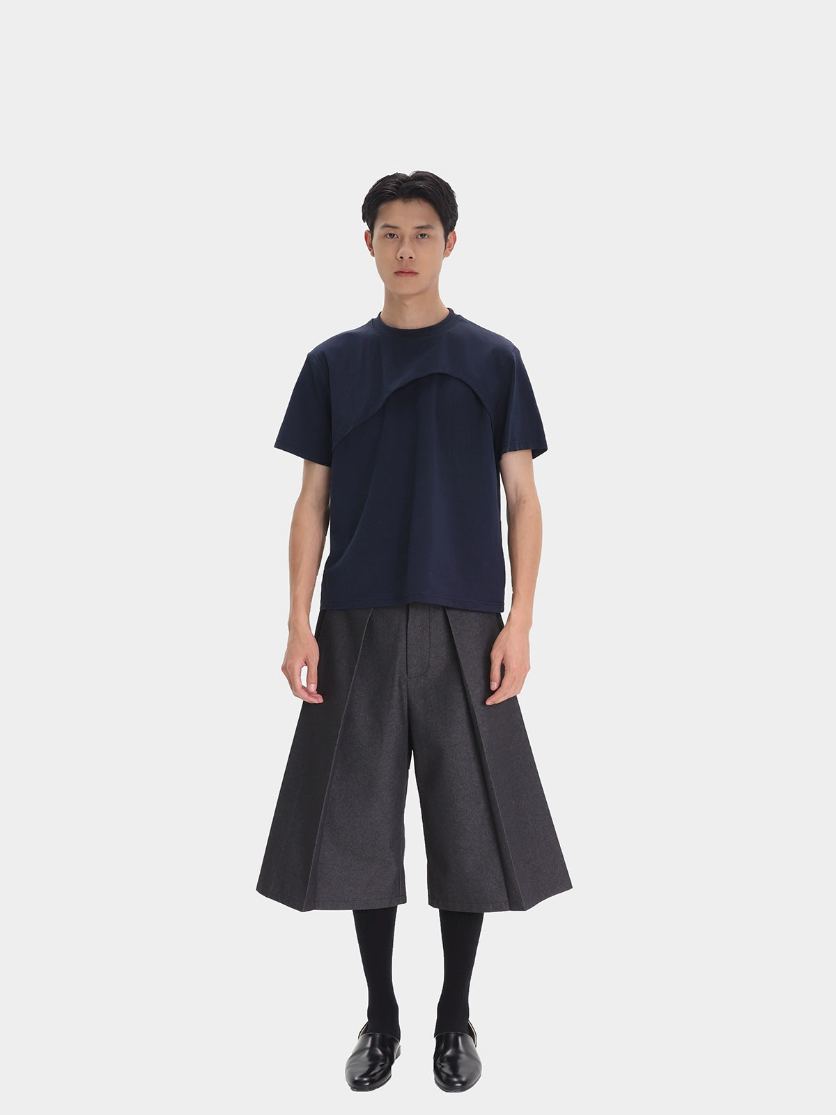 Panelled Short Sleeve T-shirt