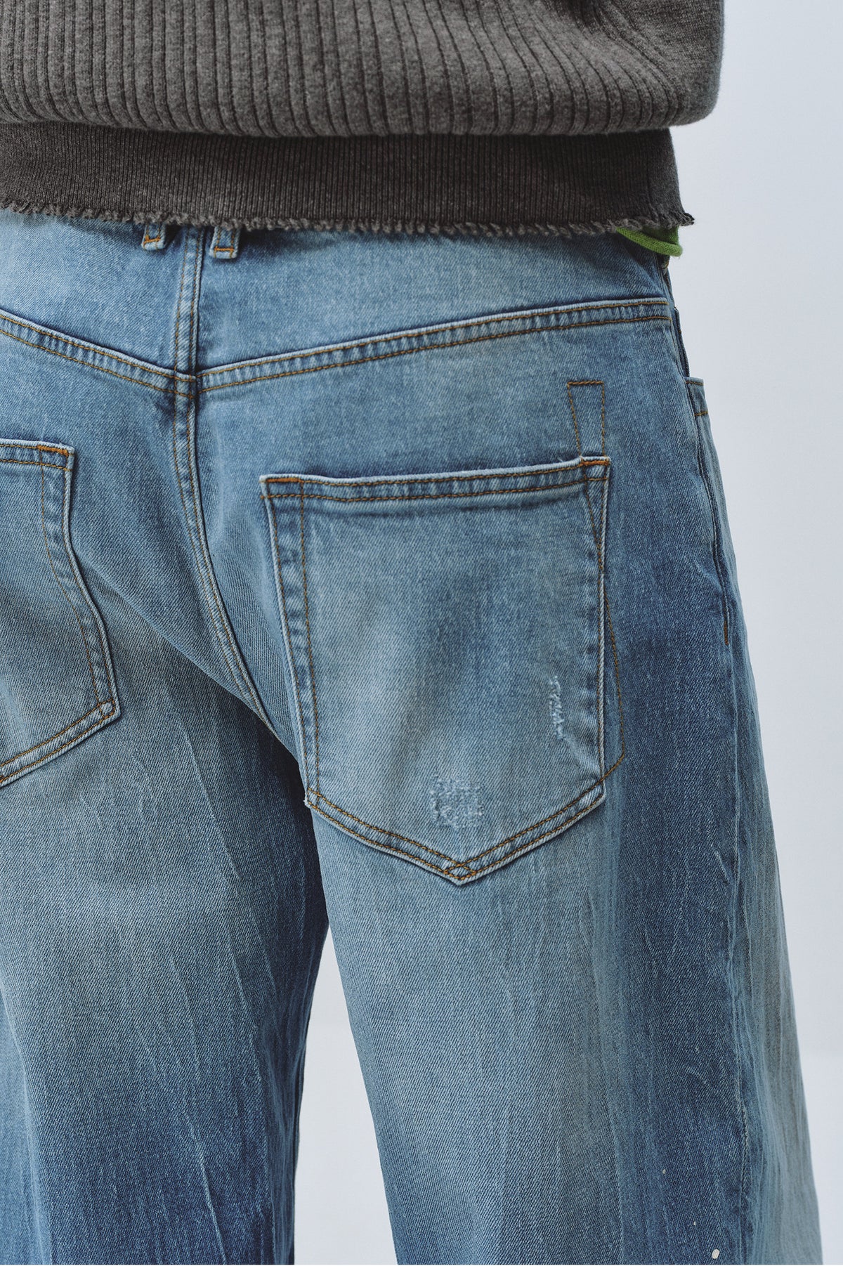Paint Splatter Jeans