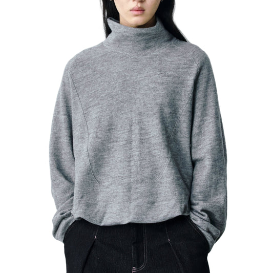 Merino Wool  High Neck Sweater