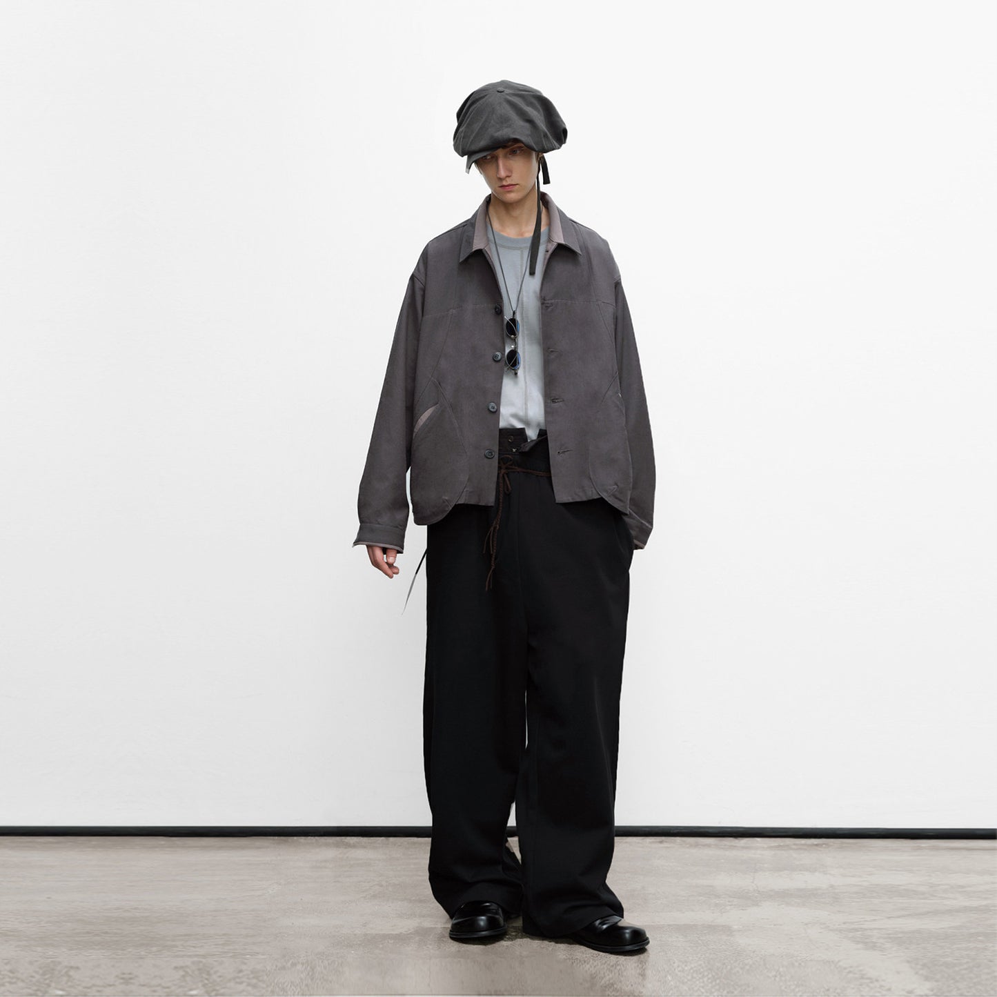 Patch Pocket Cropped Jacket