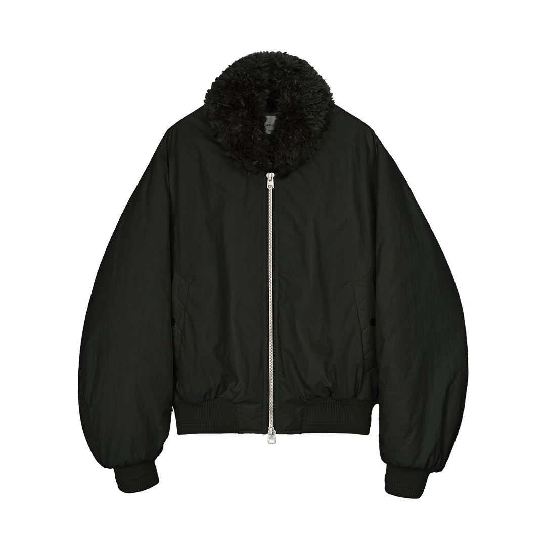 Fur Collar Nylon Jacket