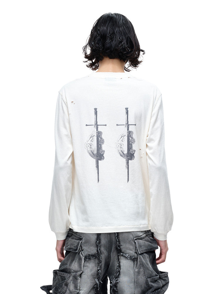 Dawn Moonlight Sword Shield Long Sleeves