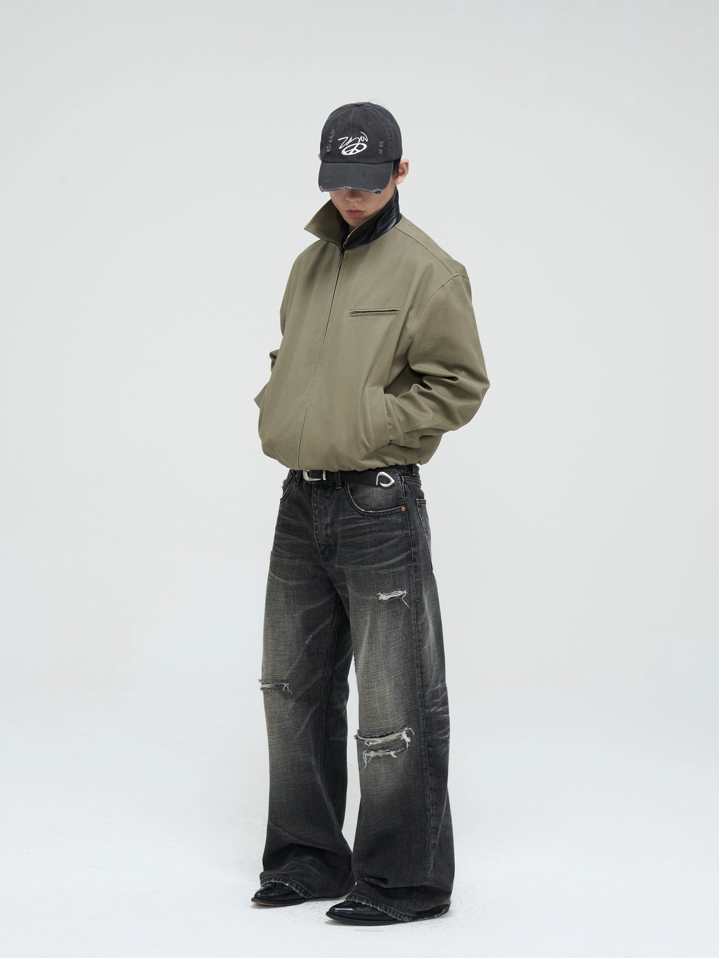 Patch Wash Destroy Jeans