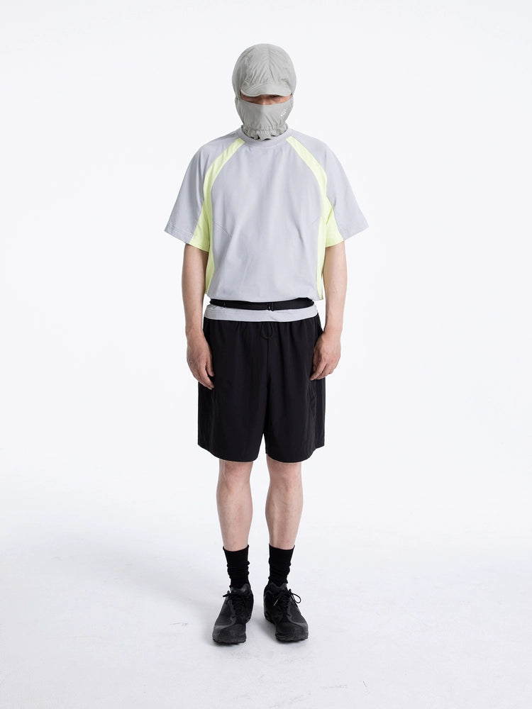 Panelled Short Sleeve T-shirt