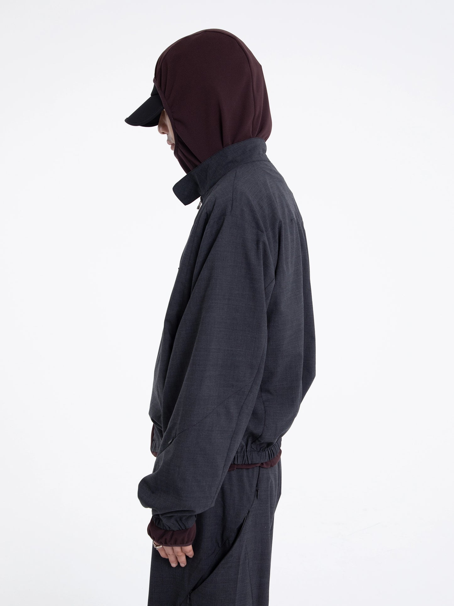 Deconstruct Wool-blend Jacket