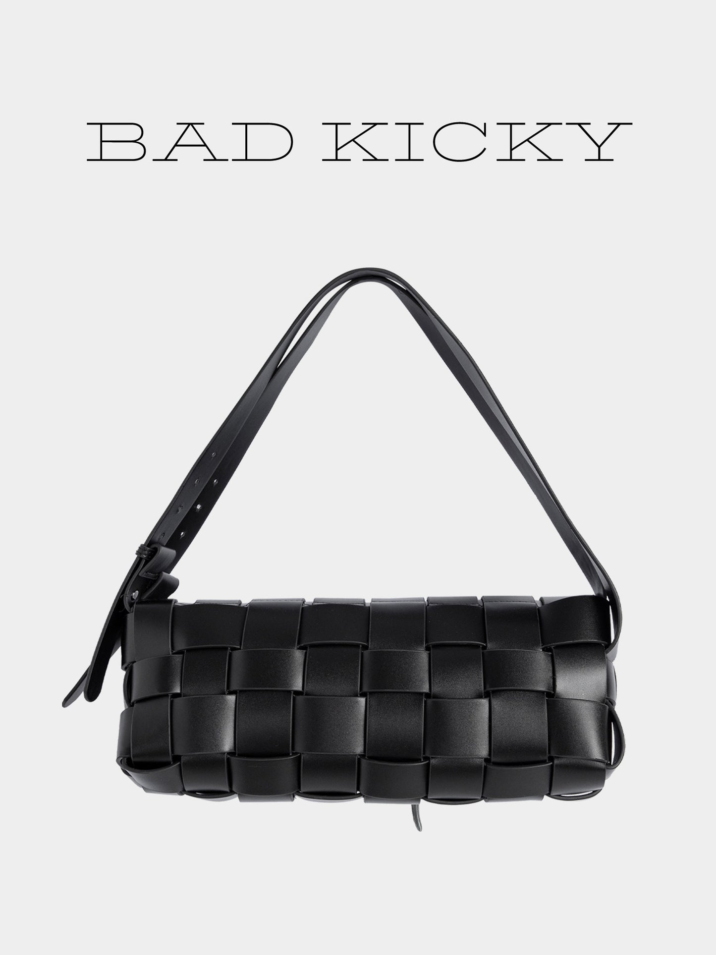 Belt Braided Shoulder Bag