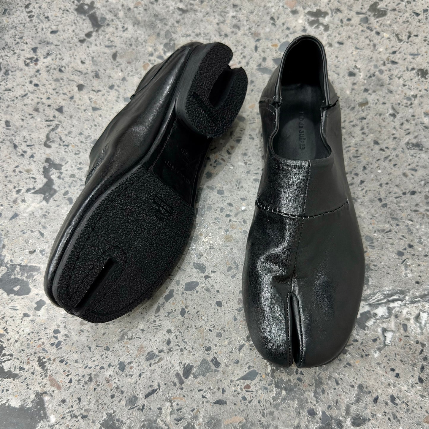 Kangaroo Leather Split-Toe Tabi shoes