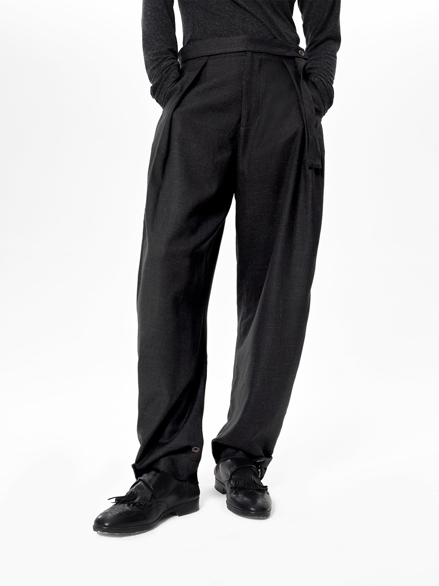 'Taglio' Drape Trousers