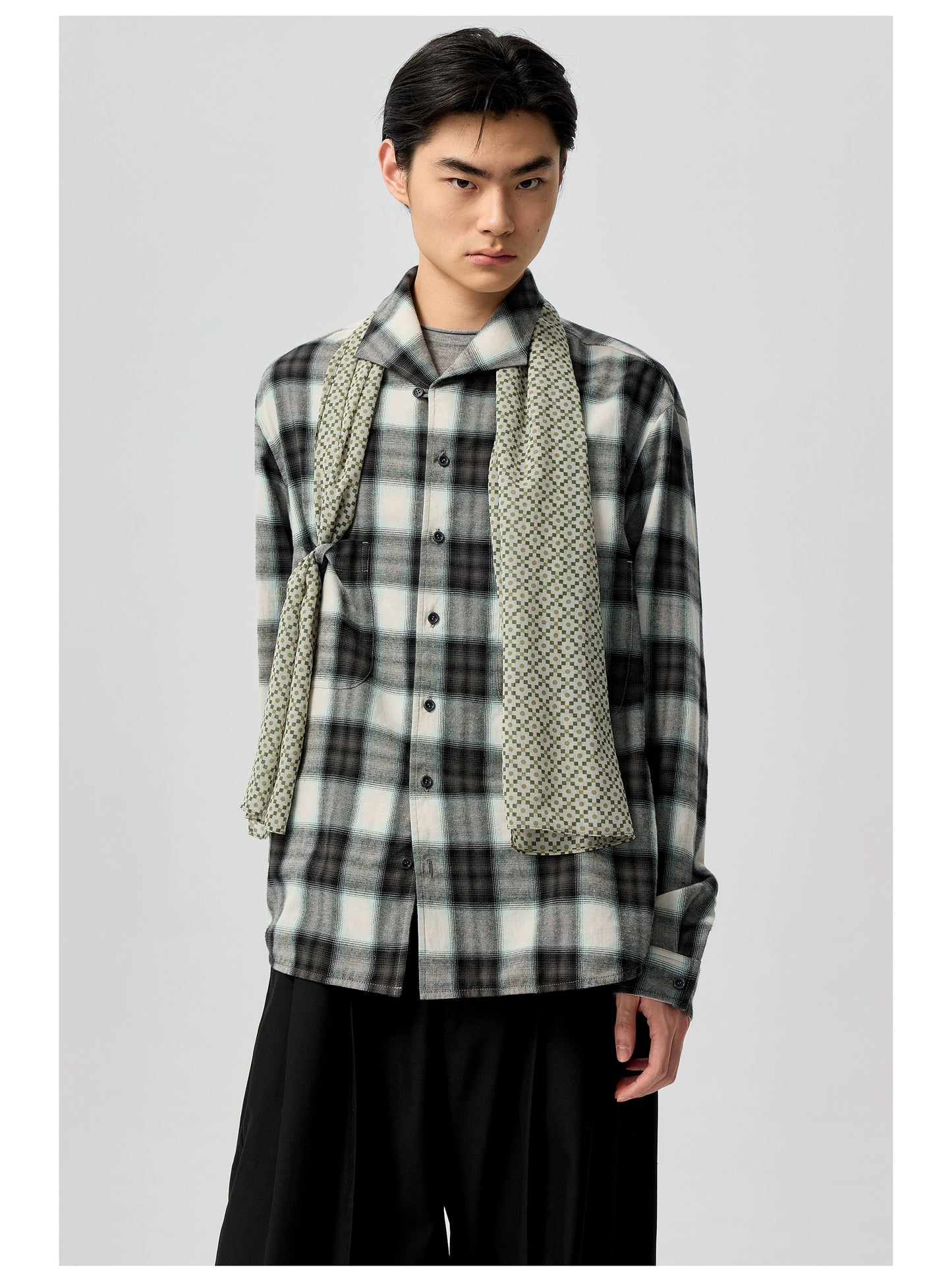 Digital Print Silk Scarf
