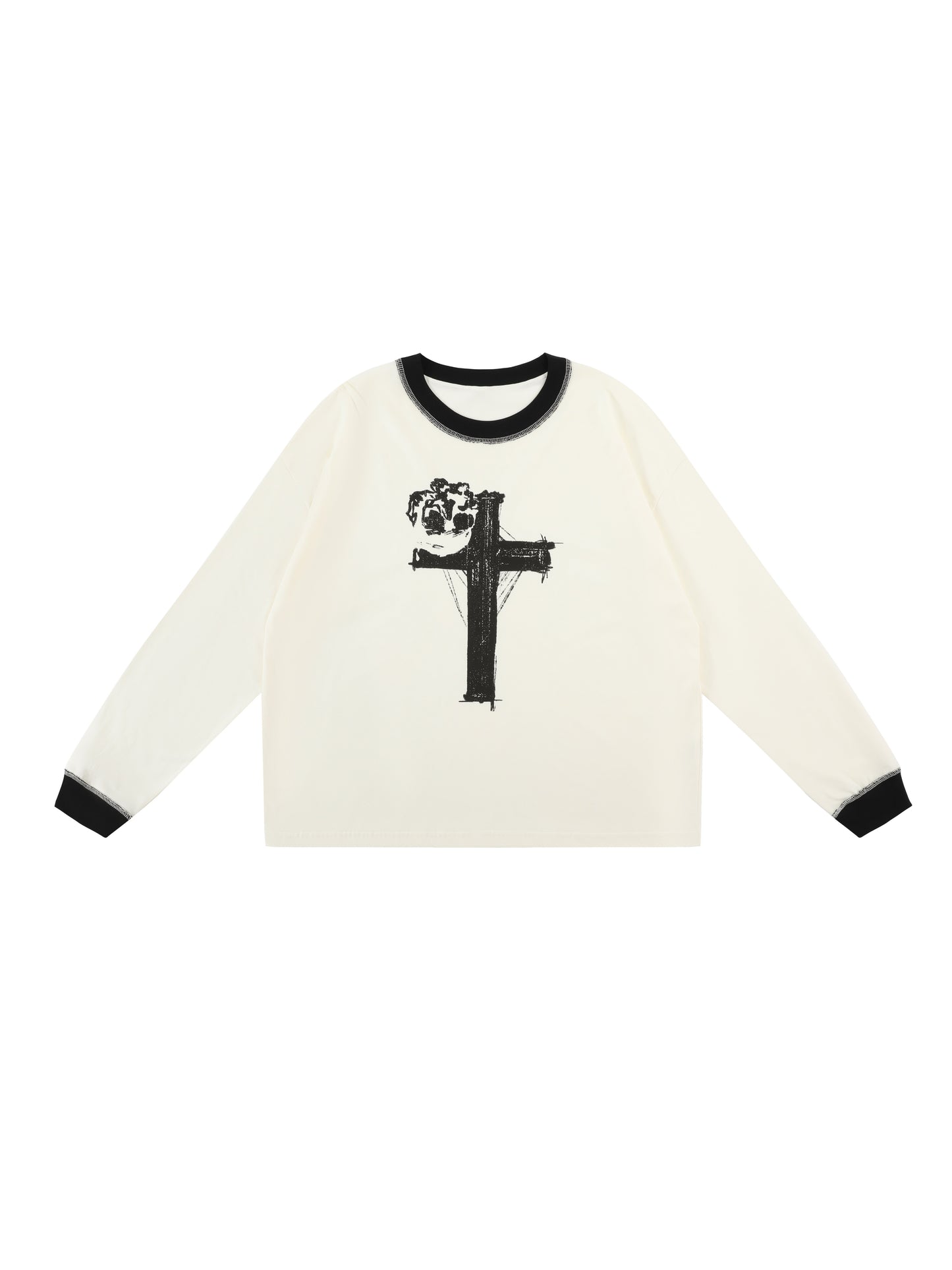 Skull Cross Long Sleeve T-shirt