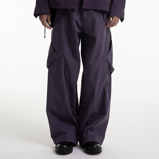 3D Curved Cargo Trousers