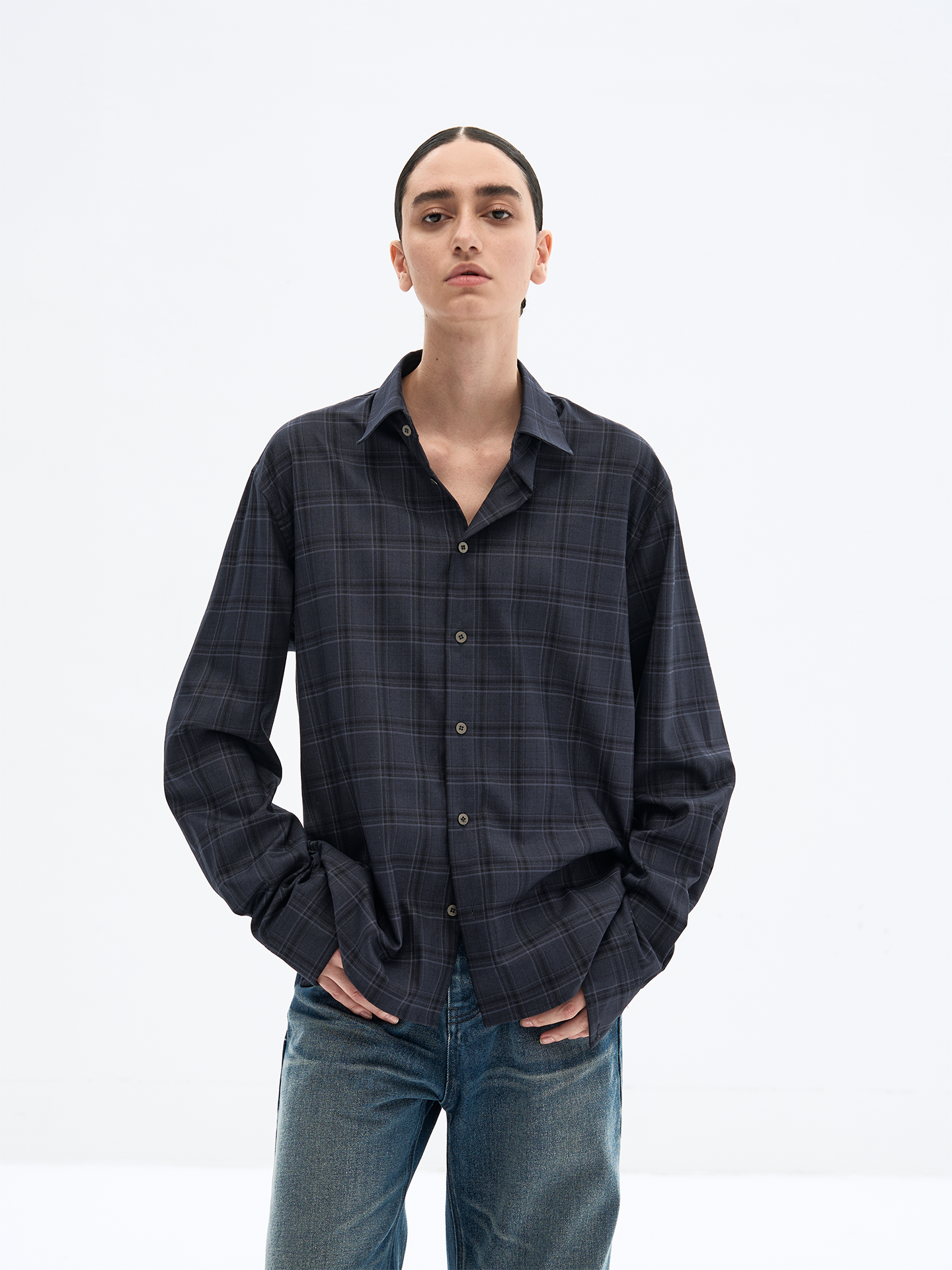Lounge long sleeve shirt