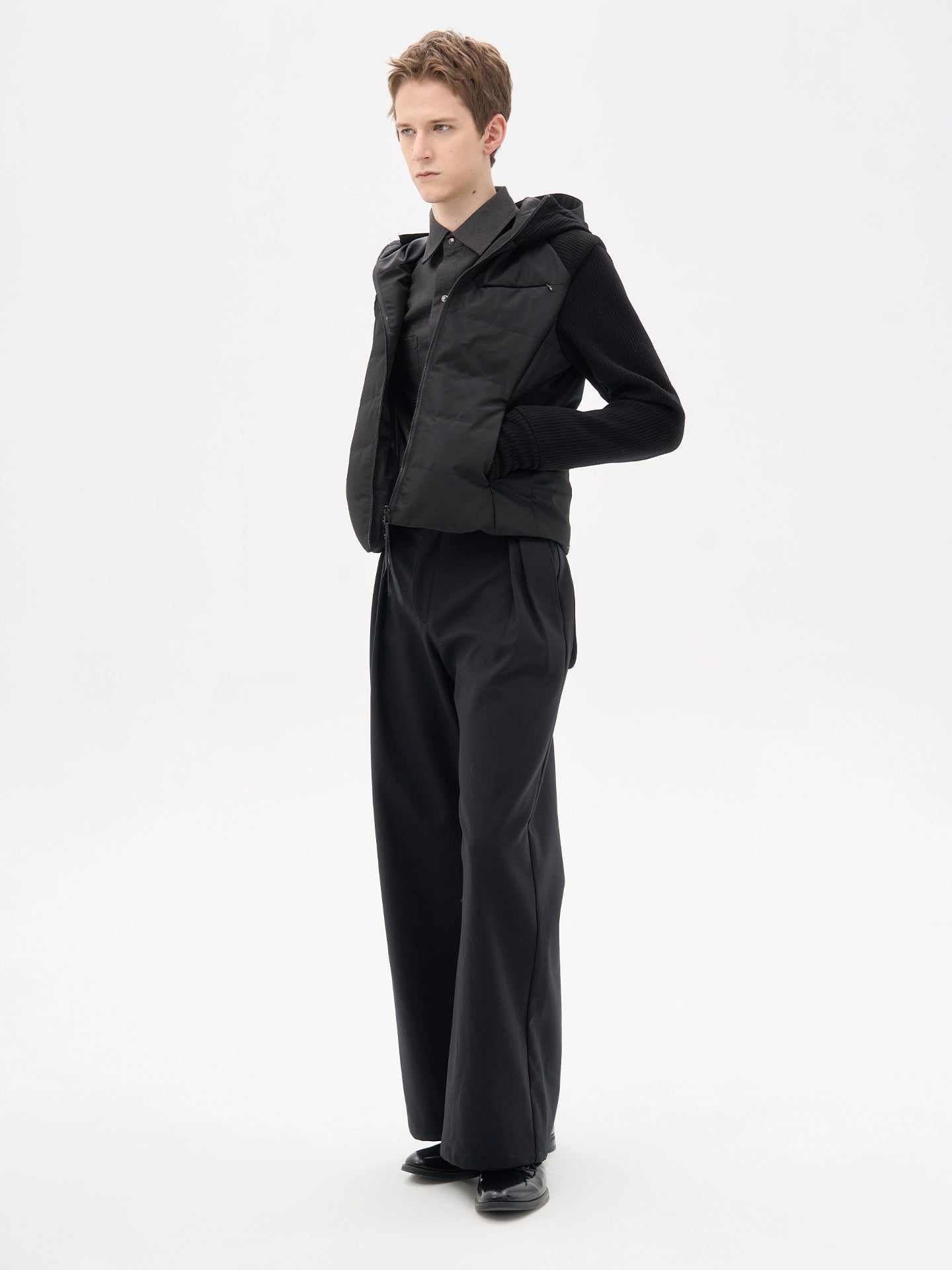 Silver Fox Rib Down Jacket