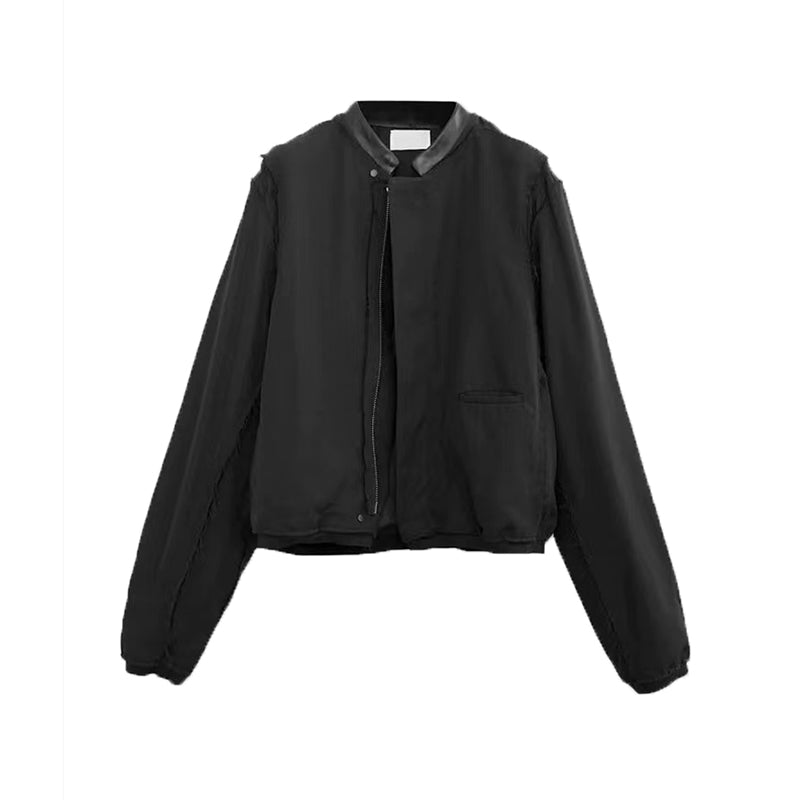 Tassel destruction short jacket