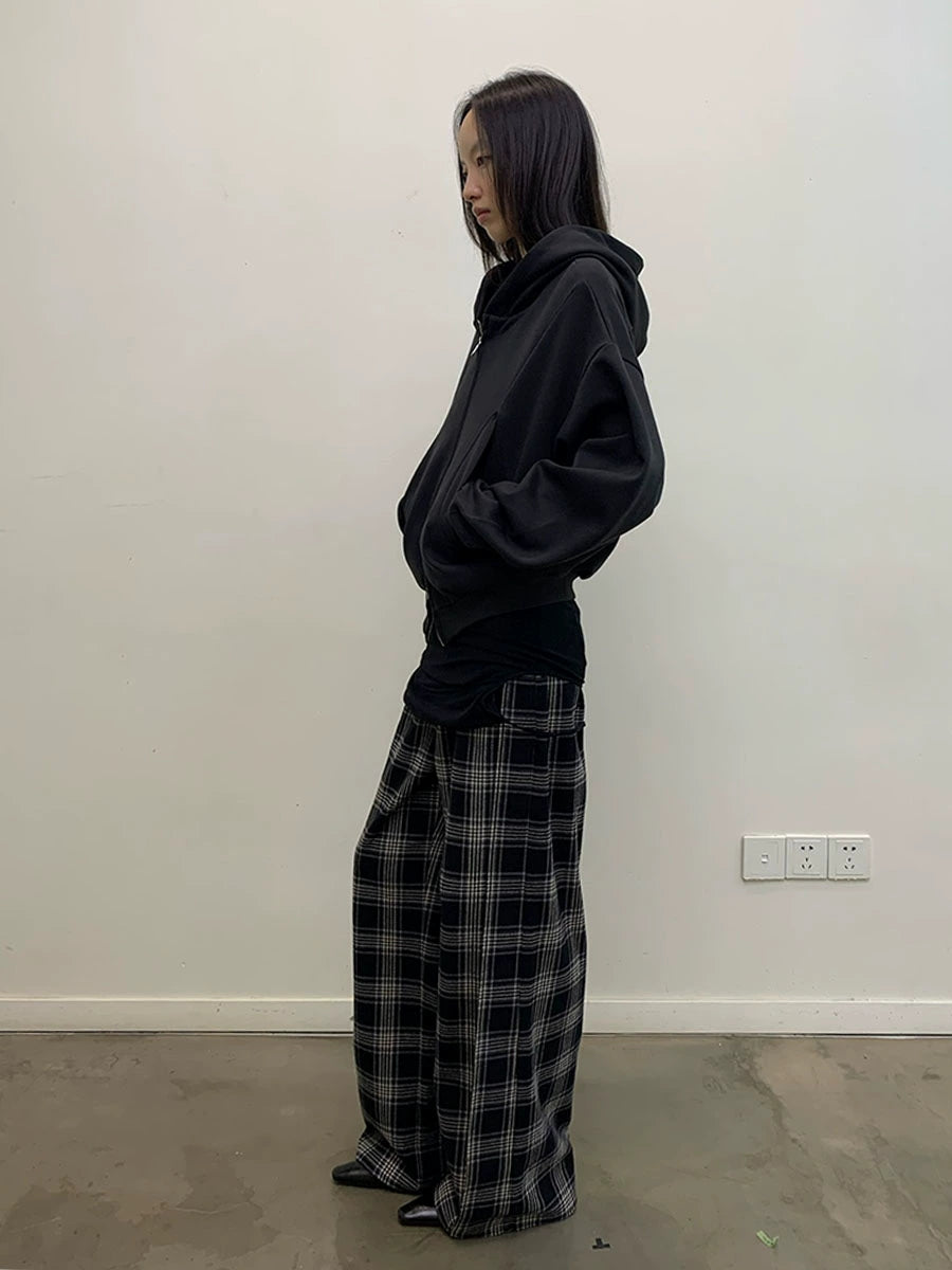 Flip Side Check Trousers
