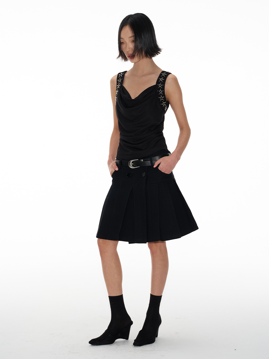 Kilt Pleated Skirt