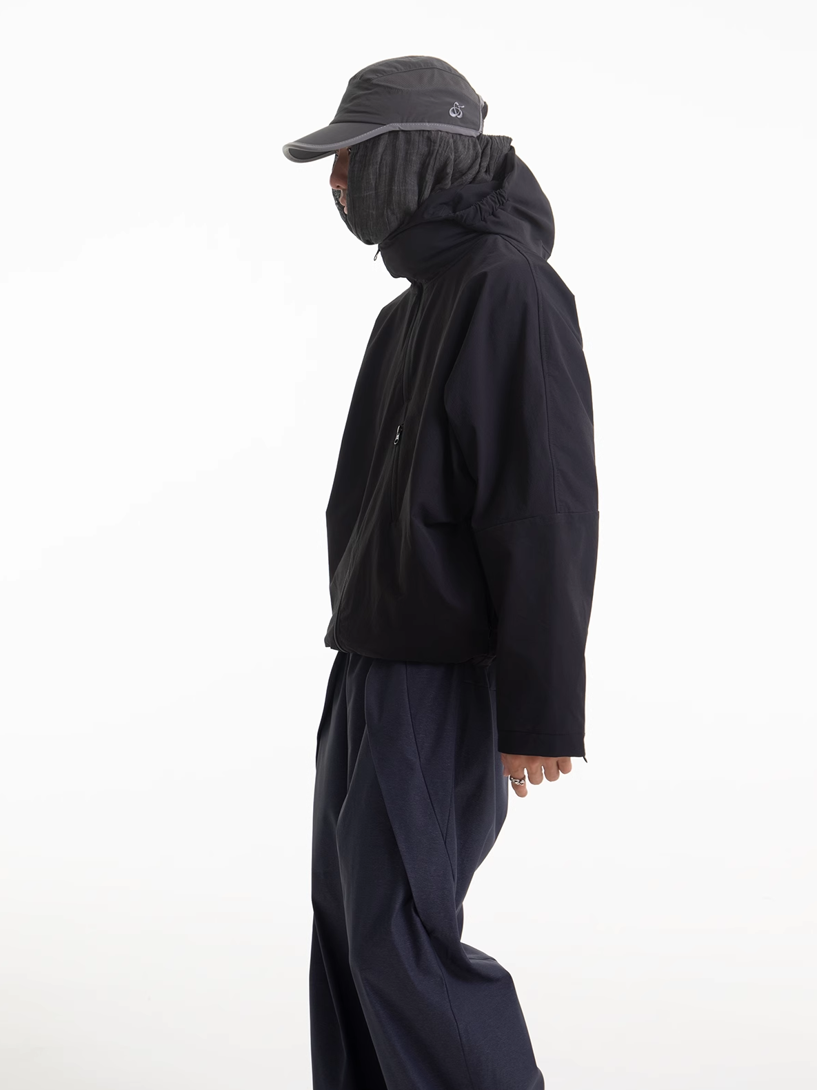 Softshell spill-resistant Multi Zip Jacket