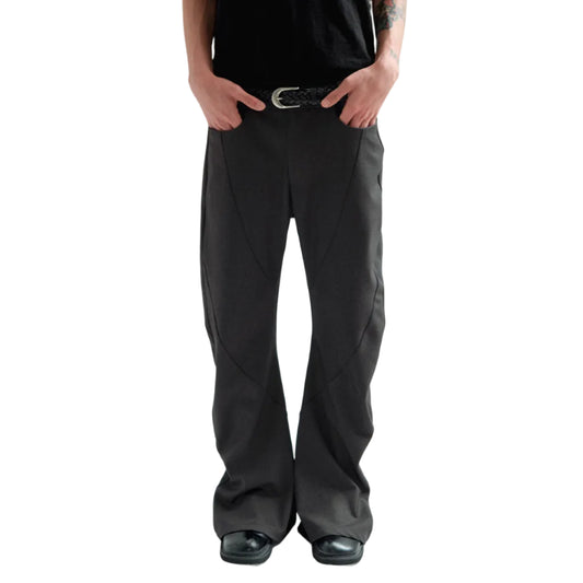 curved 3D structure knife trouser